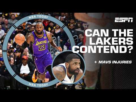 Are the Lakers one piece away from contending? 🤔 + Mavs&#039; injuries a cause for concern? 😬 | NBA Today